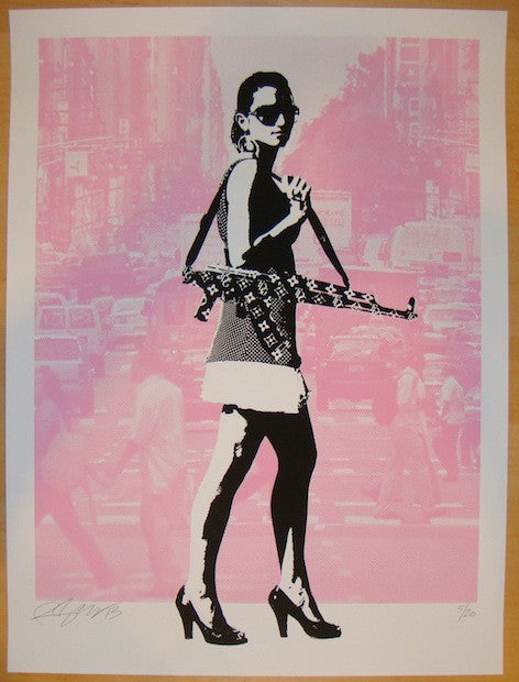 2013 Always In Season NYC - Pink Art Print by Rene Gagnon