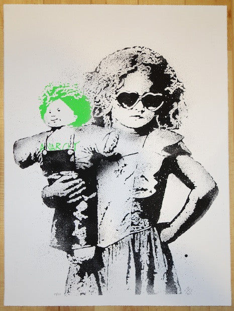 2012 Dolled Up - Silkscreen Art Print by Les Enfants Terribles