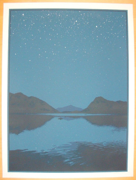 2010 Night Air - Silkscreen Art Print by Dan McCarthy