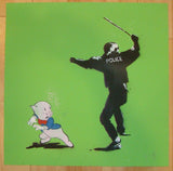 2012 Son Of A Bi-Bi-Bi... Gun Stencil Art Print by European Bob