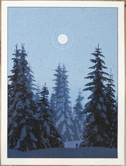 2009 In A Silent Way - Silkscreen Art Print by Dan McCarthy