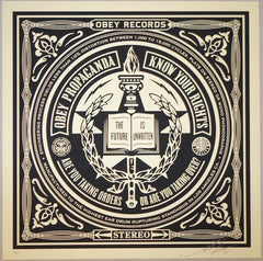 2014 Know Your Rights - Silkscreen Art Print by Shepard Fairey