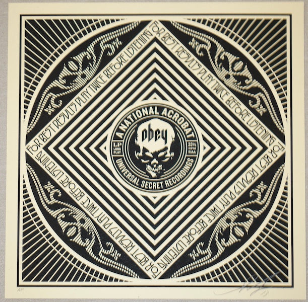 2014 National Acrobat - Silkscreen Art Print by Shepard Fairey