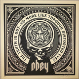 2014 No More Lies - Silkscreen Art Print by Shepard Fairey