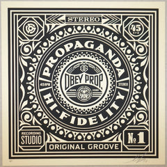 2014 Original Groove - Silkscreen Art Print by Shepard Fairey