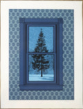2009 Outside My Window - Silkscreen Art Print by Dan McCarthy