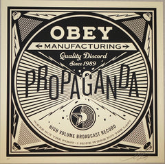 2014 Quality Discord - Silkscreen Art Print by Shepard Fairey