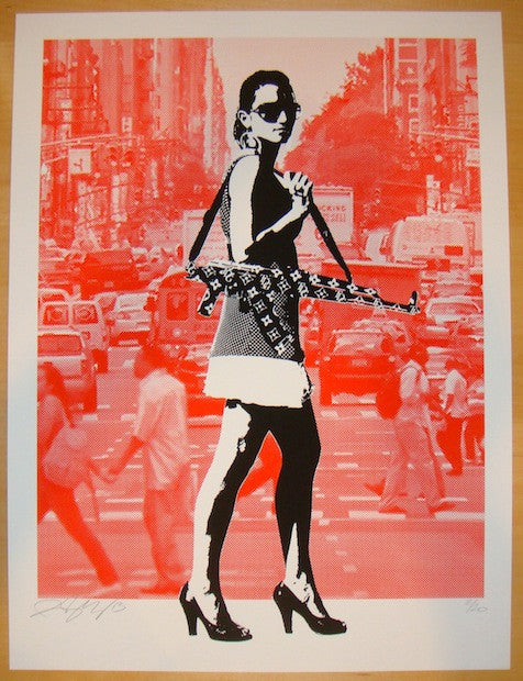 2013 Always In Season NYC - Red Art Print by Rene Gagnon