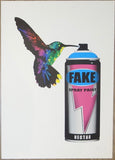 2009 CanBird - Silkscreen Art Print by Fake