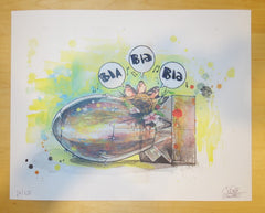 2013 Blah - Giclee Art Print by Lora Zombie