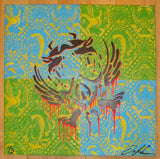 2009 CCMASK - Stencil Artwork on Canvas by Ian Millard