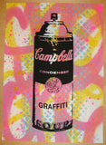 2011 Custom Graffiti Soup - Silkscreen Art Print by Rene Gagnon