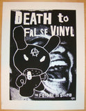 2005 False Vinyl Anarchy - Silkscreen Art Print by Frank Kozik