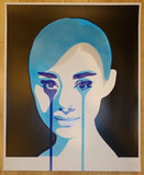 2013 Double Exposure - Hand Finished Silkscreen Art Print by Pure Evil