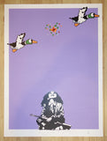 2015 Duck Hunt - Lilac Art Print by European Bob