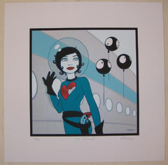 2005 The Dull Sound - Silkscreen Art Print by Tara McPherson