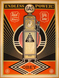2013 Endless Power - Silkscreen Art Print by Shepard Fairey