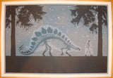 2006 Ghost Buddies: Stegosaurus - Silkscreen Art Print by Dan McCarthy