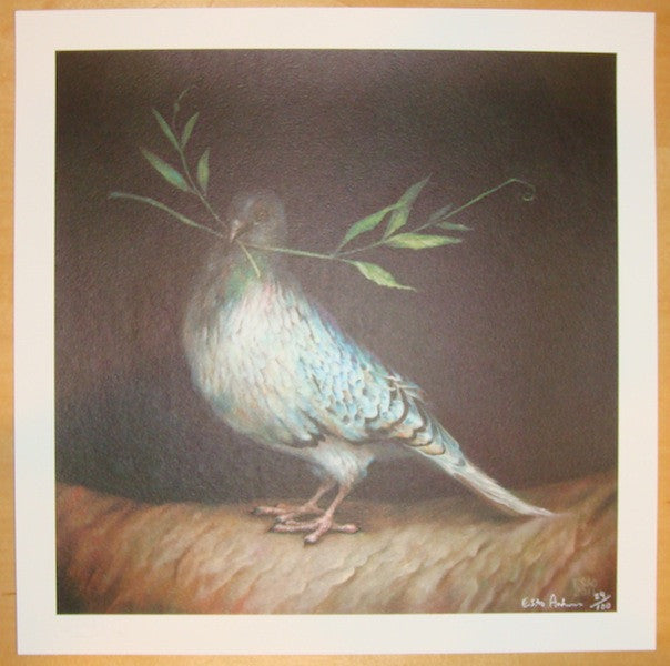 2012 Hope Pigeon - Giclee Art Print by Esao Andrews