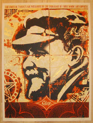 2005 Lenin Record - Silkscreen Art Print by Shepard Fairey