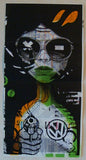 2010 Lost Her On The Tube - Silkscreen Art Print by Miss Bugs