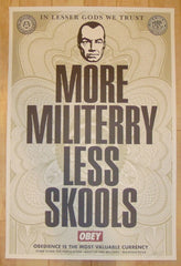 2003 More Militerry - Lithograph Art Print by Shepard Fairey