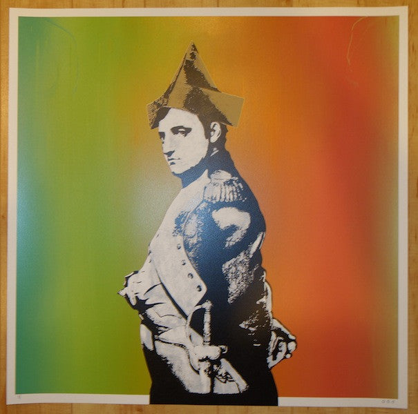 2013 Napoleon - Blend Silkscreen Art Print by Dot Dot Dot