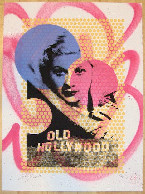 2013 Lucille Ball - Silkscreen Art Print by Rene Gagnon