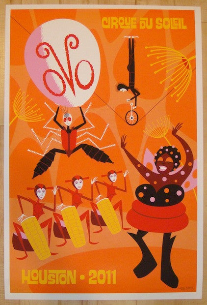 2011 Cirque Du Soleil - OVO Silkscreen Art Print by Shag