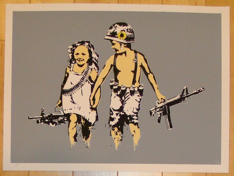 2013 Play Date - Grey Silkscreen Art Print by Rene Gagnon