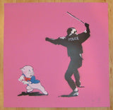 2012 Son Of A Bi-Bi-Bi... Gun - Pink Art Print by European Bob