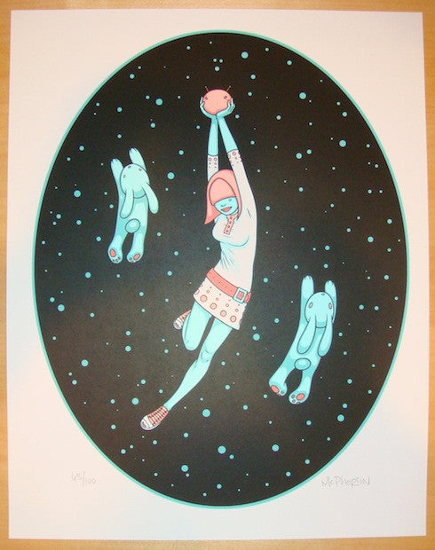 2009 Space Invaders - Silkscreen Art Print by Tara McPherson