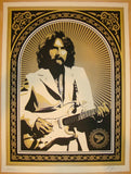 2011 Friendship and Support - Gold Art Print by Shepard Fairey