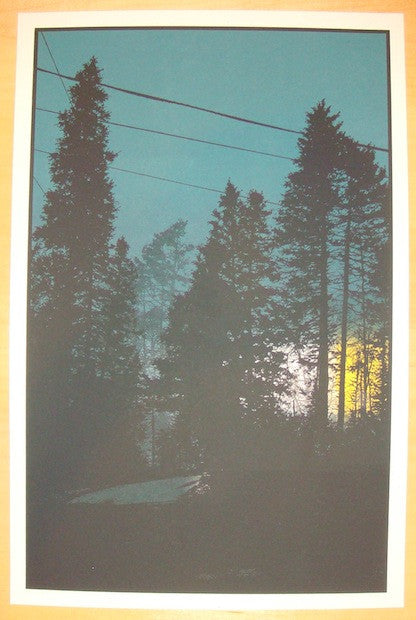 2011 The Light Is A Threat - Silkscreen Print by Dan McCarthy