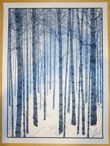 2014 The Winter - Silkscreen Art Print by Dan McCarthy
