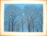 2007 The Woods - Silkscreen Art Print by Dan McCarthy