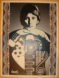 2007 This Machine Kills Fascists - Art Print By Shepard Fairey