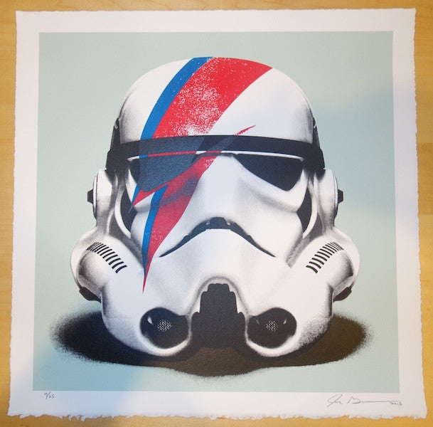 2015 Troopin Sane - Silkscreen Art Print by John Grayson