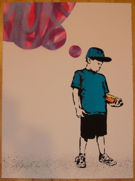 2013 True Thoughts - Silkscreen Art Print by Rene Gagnon