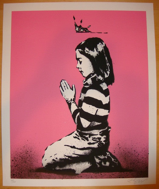 2011 Unanswered Prayers - Pink Art Print by Rene Gagnon
