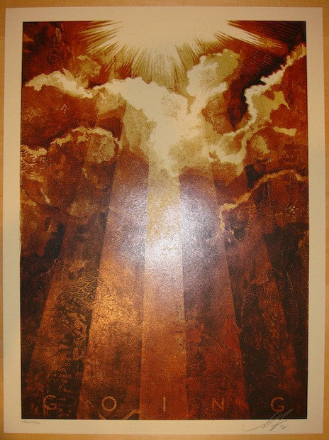2012 Wayfarin Stranger - Silkscreen Art Print by Shepard Fairey