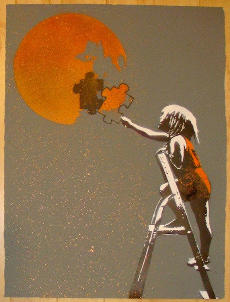 2012 With One Thing Missing... - Grey Art Print by Grafter